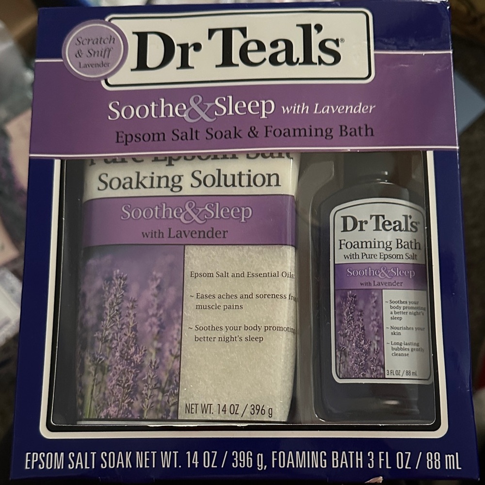 Lavender Soothe & Sleep Bath Set